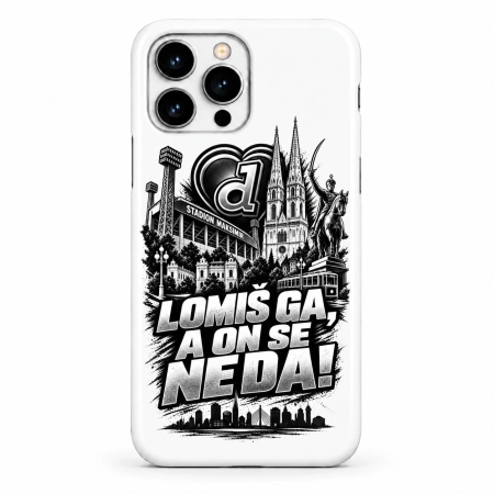 Maskica "Lomiš ga, a on se neda" – bijela